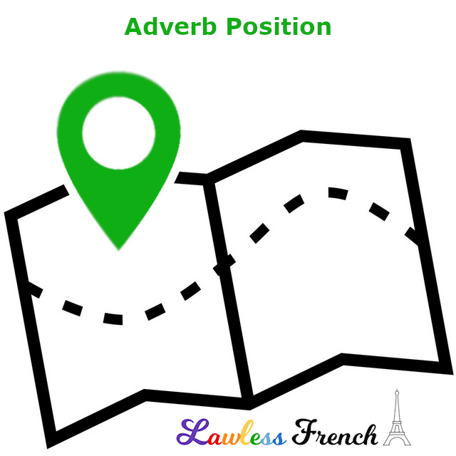 Position of French adverbs