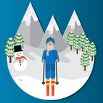 Skiing