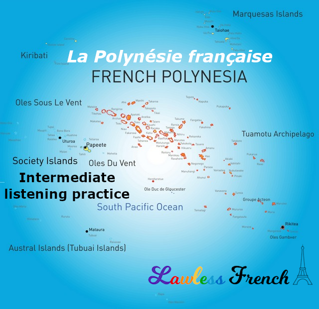 French Polynesia map