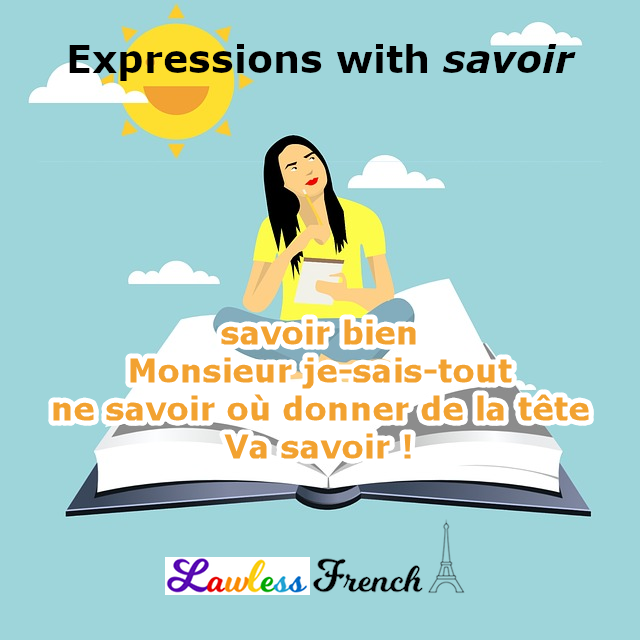 French expressions with savoir